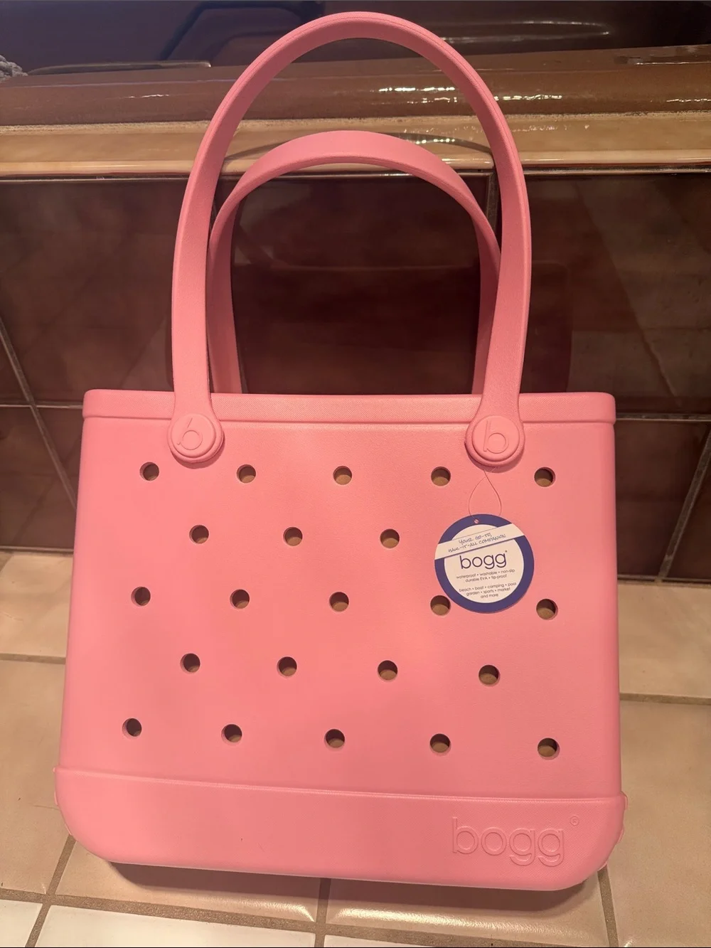 Baby Bogg Bag in Blowing Pink Bubbles